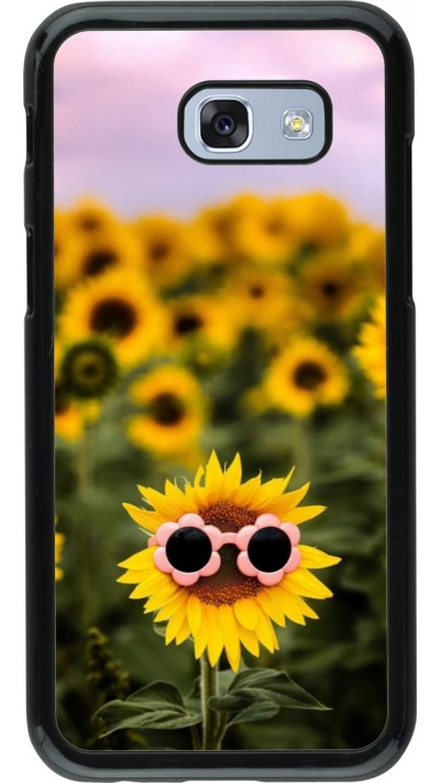Samsung Galaxy A5 (2017) Case Hülle - Sunflower with glasses Spring 2026