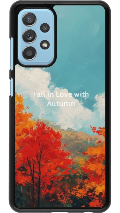 Samsung Galaxy A52 Case Hülle - Autumn 25 Fall in love