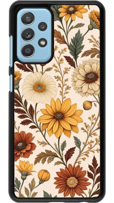 Samsung Galaxy A52 Case Hülle - Autumn 25 Flower pattern