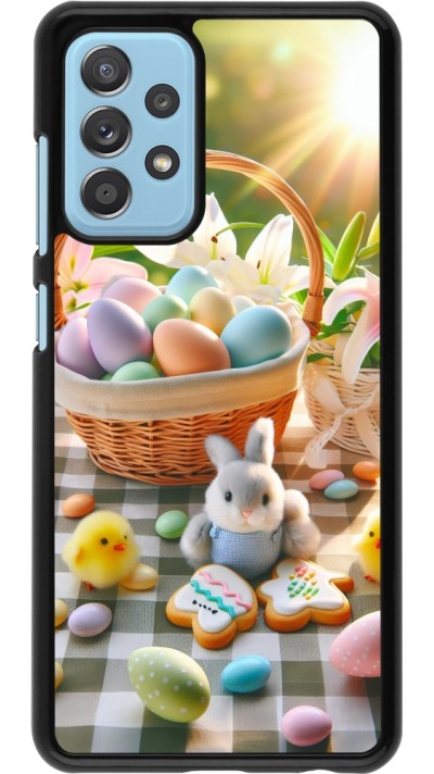 Coque Samsung Galaxy A52 - Easter 2025 Panier Pâques