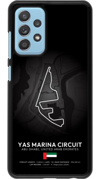 Samsung Galaxy A52 Case Hülle - F1 Track 2025 Abu Dhabi