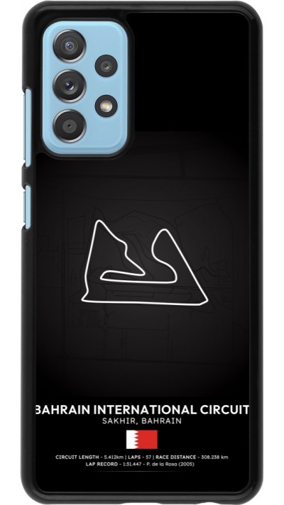 Samsung Galaxy A52 Case Hülle - F1 Track 2025 Bahrain