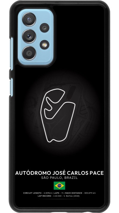 Samsung Galaxy A52 Case Hülle - F1 Track 2025 Brazil