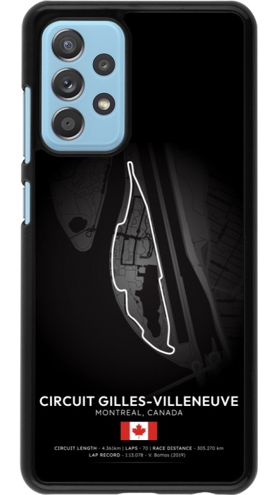Samsung Galaxy A52 Case Hülle - F1 Track 2025 Canada