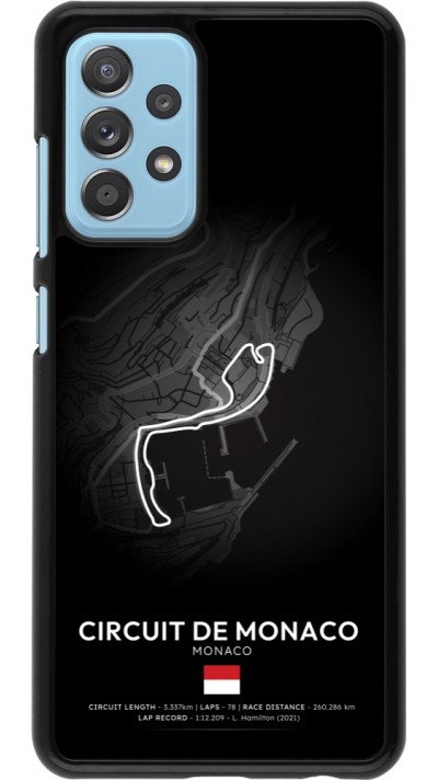 Samsung Galaxy A52 Case Hülle - F1 Track 2025 Monaco