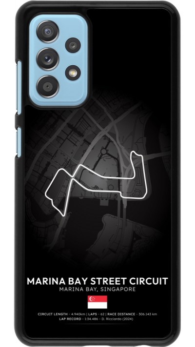 Samsung Galaxy A52 Case Hülle - F1 Track 2025 Singapore