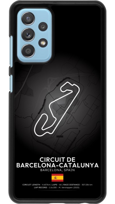 Samsung Galaxy A52 Case Hülle - F1 Track 2025 Spain