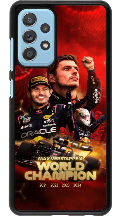 Samsung Galaxy A52 Case Hülle - Max Verstappen Champion 2023