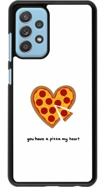 Samsung Galaxy A52 Case Hülle - Saint Valentines Day 26 You have my pizza heart