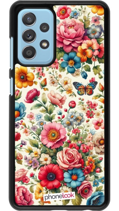 Samsung Galaxy A52 Case Hülle - Spring 25 fruehling bluetend