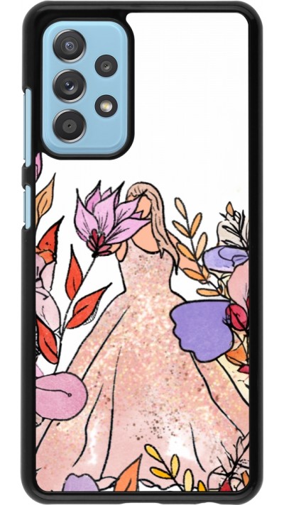Coque Samsung Galaxy A52 - Taylor Swift Sketch - White