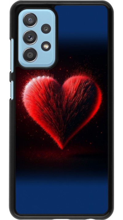 Samsung Galaxy A52 Case Hülle - Valentin 2025 rotes Herz