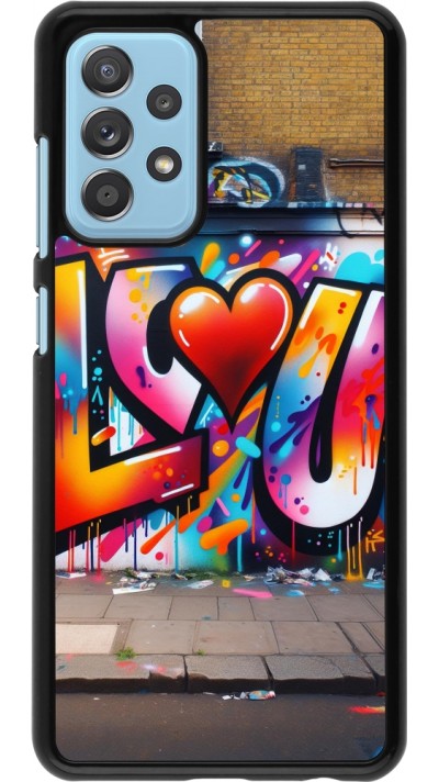 Samsung Galaxy A52 Case Hülle - Valentin 2025 Liebe U Tag