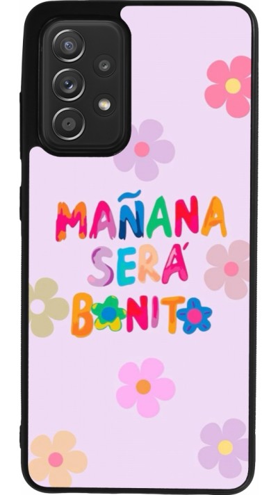 Coque Samsung Galaxy A52 - Silicone rigide noir Karol G Manana sera bonito