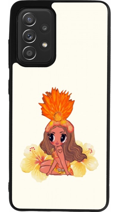 Coque Samsung Galaxy A52 - Silicone rigide noir Karol G Tropicoqueta