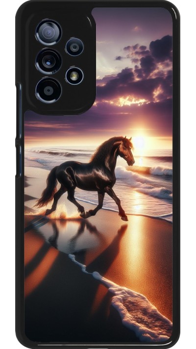 Coque Samsung Galaxy A53 5G - Cheval majestueux plage