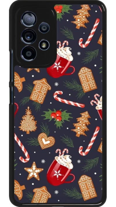 Samsung Galaxy A53 5G Case Hülle - Christmas 25 Pattern Gingerbread House