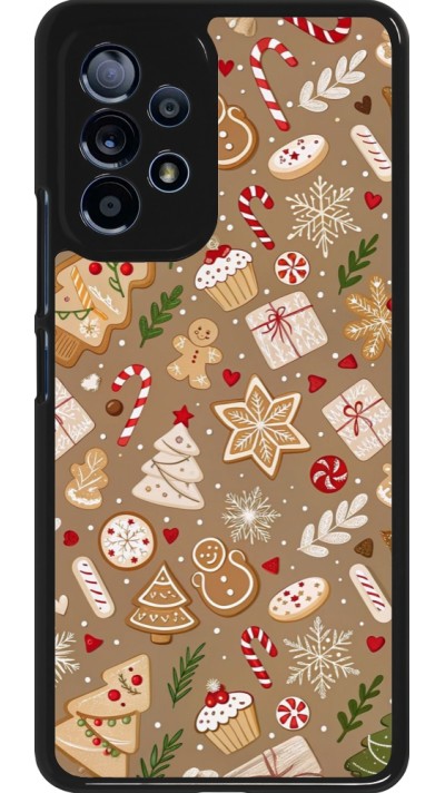 Samsung Galaxy A53 5G Case Hülle - Christmas 25 Pattern Ginger Cookie