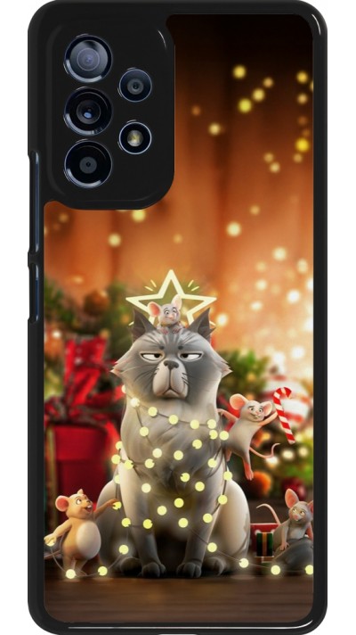 Samsung Galaxy A53 5G Case Hülle - Christmas 25 Xmas Cat
