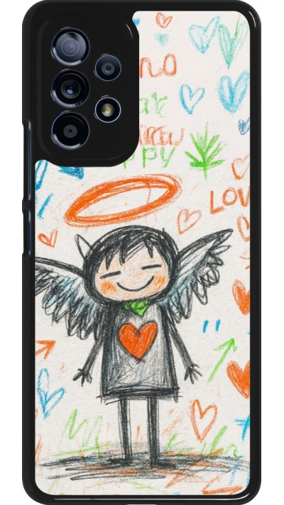 Coque Samsung Galaxy A53 5G - Little Angel Sketch Love