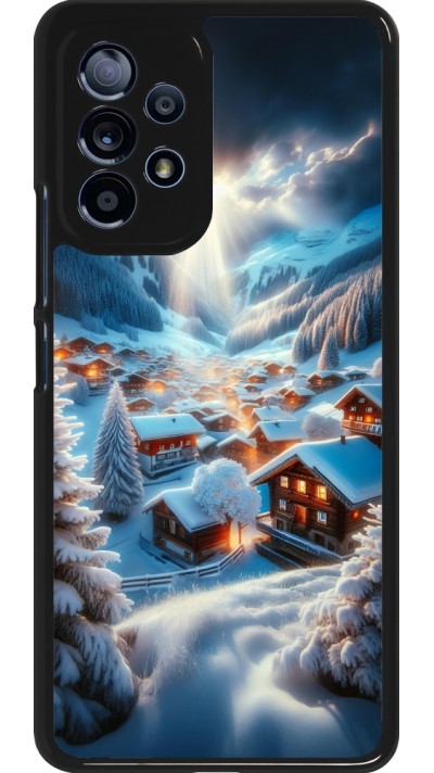 Samsung Galaxy A53 5G Case Hülle - Berg Schnee Licht Samsung Galaxy A53 5G Case Hülle - Berg Schnee Licht