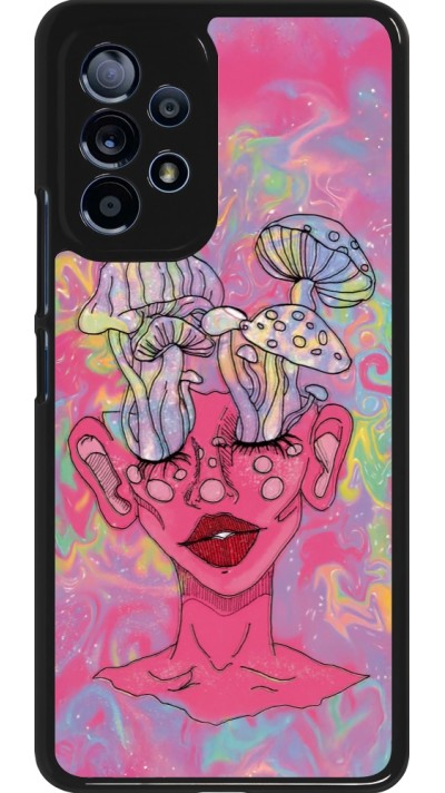 Coque Samsung Galaxy A53 5G - Psychedelic pink mushroom