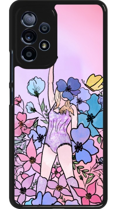 Coque Samsung Galaxy A53 5G - Taylor Swift Sketch - Pink