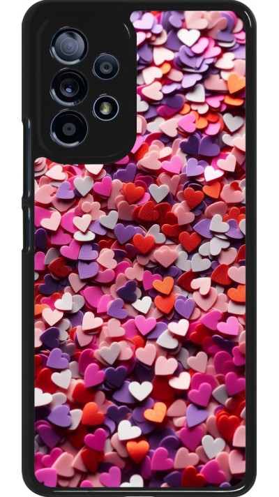 Samsung Galaxy A53 5G Case Hülle - Valentin 2025 Konfetti