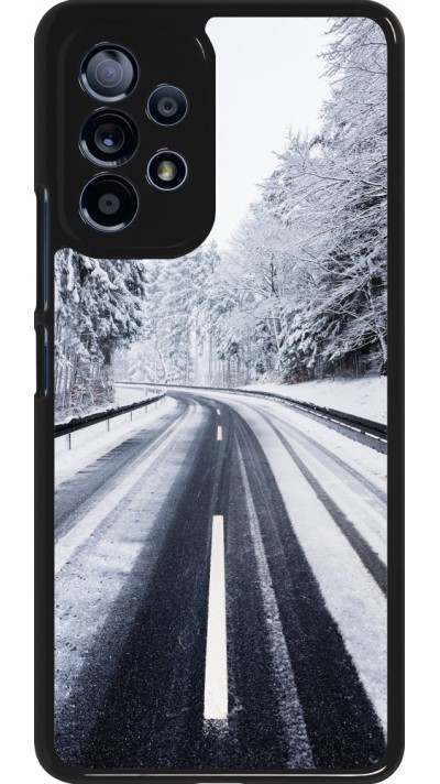 Samsung Galaxy A53 5G Case Hülle - Winter 22 Snowy Road Samsung Galaxy A53 5G Case Hülle - Winter 22 Snowy Road