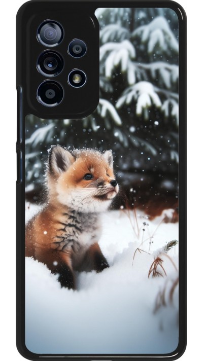 Samsung Galaxy A53 5G Case Hülle - Weihnachten 2023 Fuechslein Tanne