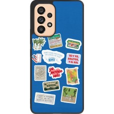 Coque Samsung Galaxy A53 5G - Silicone rigide noir Seals of the Dominican Republic DTMF