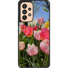 Samsung Galaxy A53 5G Case Hülle - Silikon schwarz Tulips Spring 2026