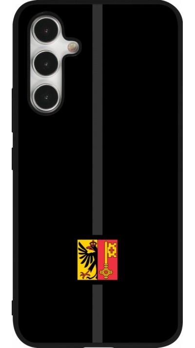 Coque Samsung Galaxy A54 5G - Silicone rigide noir Canton GE noir