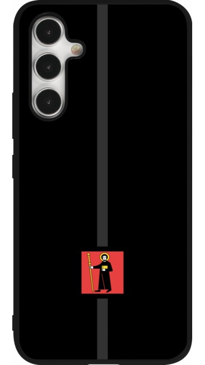 Coque Samsung Galaxy A54 5G - Silicone rigide noir Canton GL noir