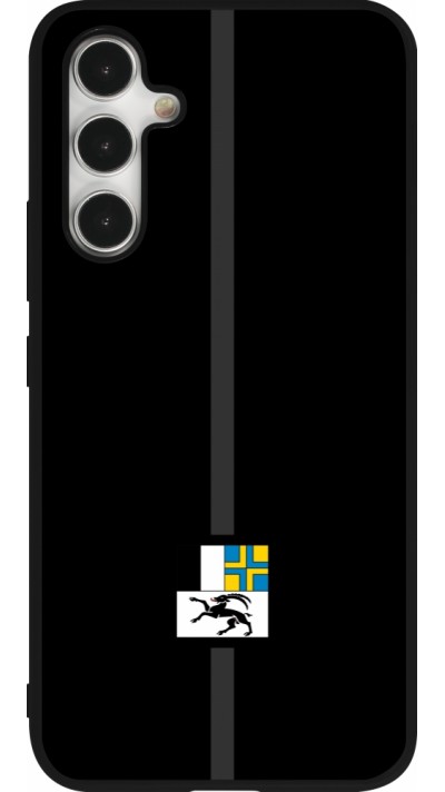 Coque Samsung Galaxy A54 5G - Silicone rigide noir Canton GR noir