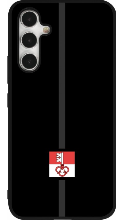 Coque Samsung Galaxy A54 5G - Silicone rigide noir Canton OW noir