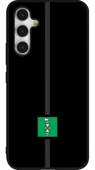 Coque Samsung Galaxy A54 5G - Silicone rigide noir Canton SG noir