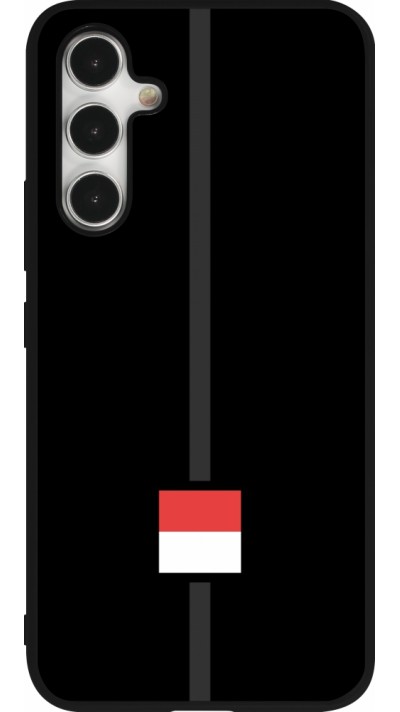 Coque Samsung Galaxy A54 5G - Silicone rigide noir Canton SO noir