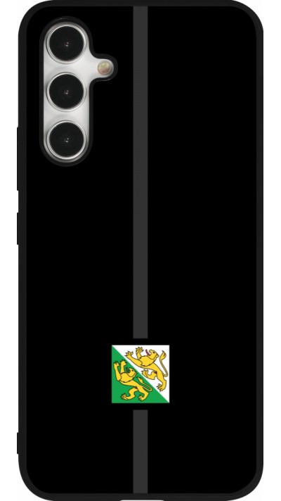 Coque Samsung Galaxy A54 5G - Silicone rigide noir Canton TG noir