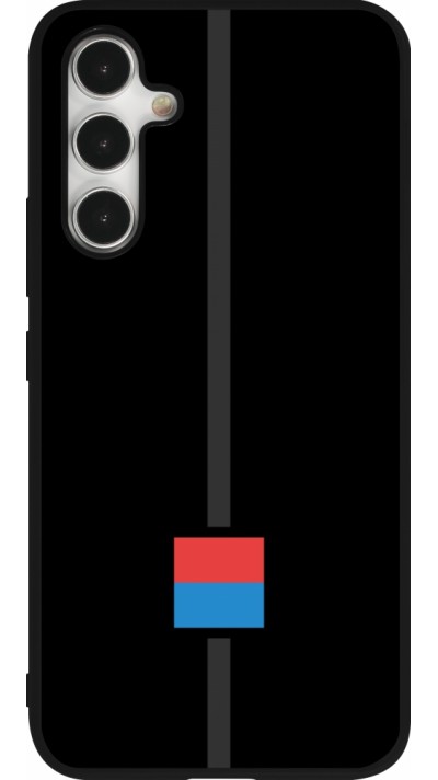 Coque Samsung Galaxy A54 5G - Silicone rigide noir Canton TI noir