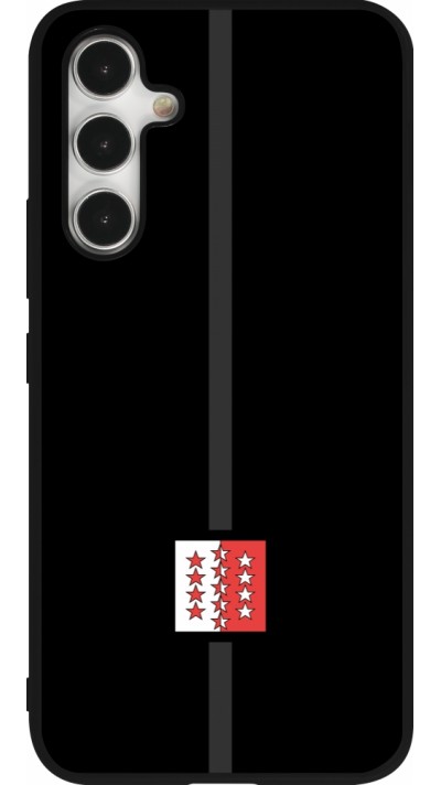 Coque Samsung Galaxy A54 5G - Silicone rigide noir Canton VS noir