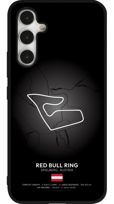 Coque Samsung Galaxy A54 5G - Silicone rigide noir F1 Track 2025 Austria
