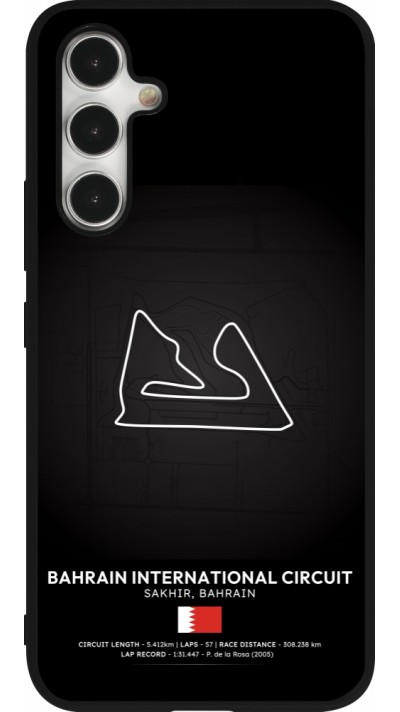 Coque Samsung Galaxy A54 5G - Silicone rigide noir F1 Track 2025 Bahrain
