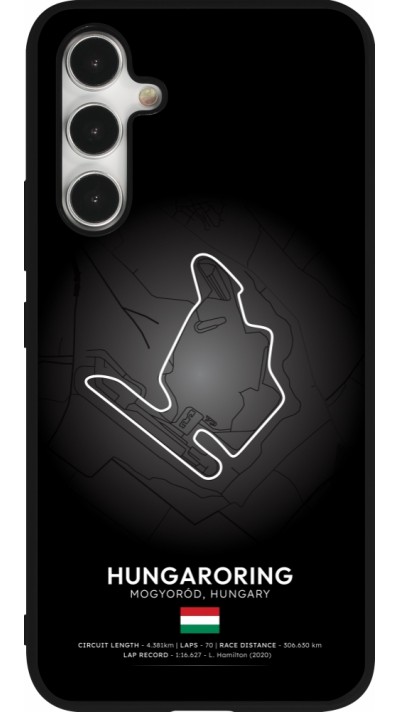 Coque Samsung Galaxy A54 5G - Silicone rigide noir F1 Track 2025 Hungary