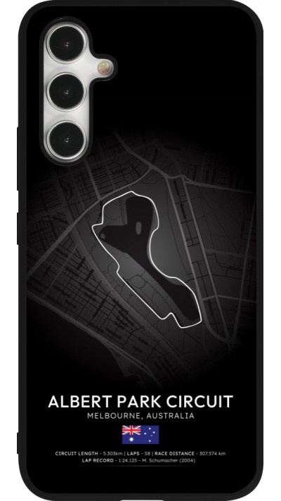 Coque Samsung Galaxy A54 5G - Silicone rigide noir F1 Track 2025 Melbourne