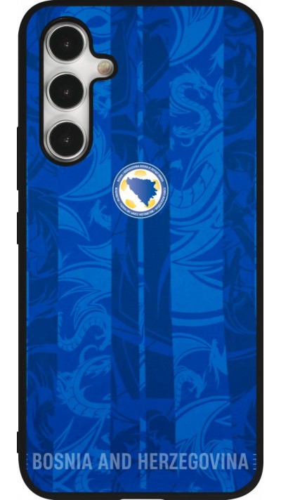 Samsung Galaxy A54 Case Hülle - Silikon schwarz Bosnien und Herzegowina 2026 personalisierbares Fussballtrikot