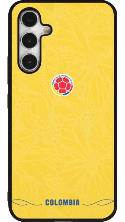 Samsung Galaxy A54 Case Hülle - Silikon schwarz Kolumbien 2026 personalisierbares Fussballtrikot