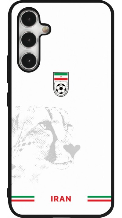 Samsung Galaxy A54 Case Hülle - Silikon schwarz Iran 2026 personalisierbares Fussballtrikot