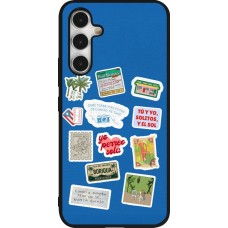 Coque Samsung Galaxy A54 5G - Silicone rigide noir Seals of the Dominican Republic DTMF