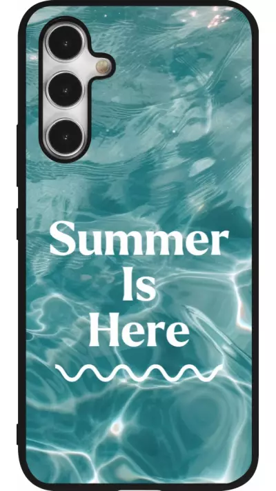 Coque Samsung Galaxy A54 5G - Silicone rigide noir Summer 2025 Summer is here